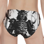 Demon Samurai Print Women's Panties