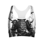 Demon Samurai Print Women's Sports Bra