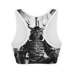 Demon Samurai Print Women's Sports Bra