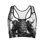 Demon Samurai Print Women's Sports Bra