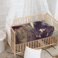 Denali Mountain Print Baby Crib Sheet