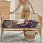 Denali Mountain Print Baby Crib Sheet