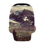 Denali Mountain Print Baby Seat Cover