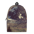 Denali Mountain Print School Backpack