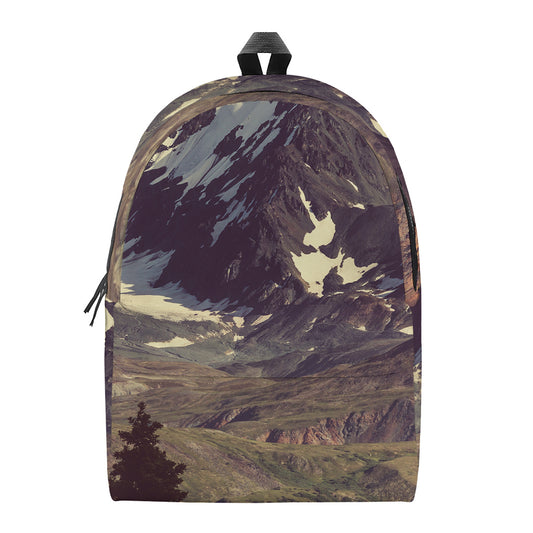 Denali Mountain Print Backpack
