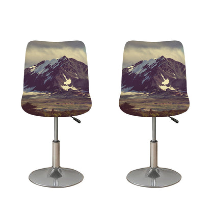 Denali Mountain Print Bar Stool Covers