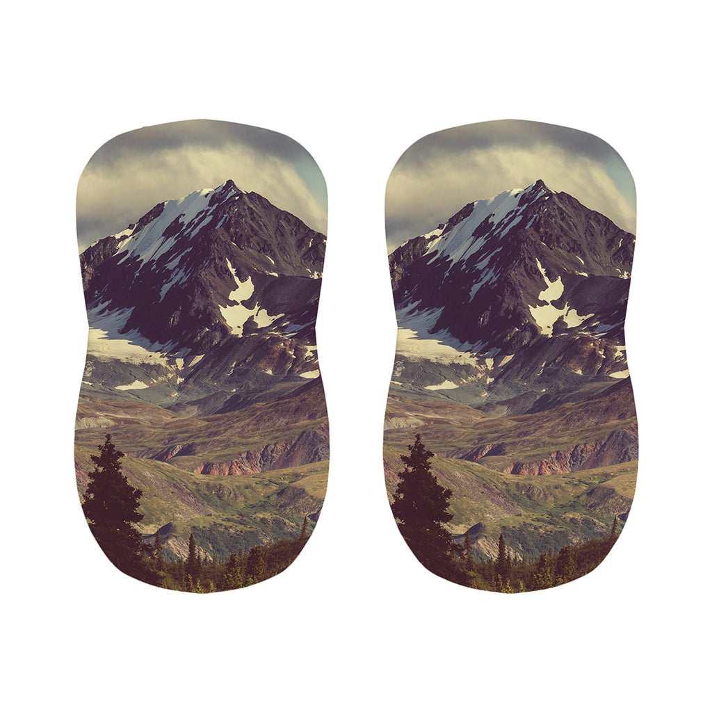 Denali Mountain Print Bar Stool Covers