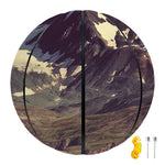 Denali Mountain Print Basketball