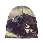 Denali Mountain Print Beanie