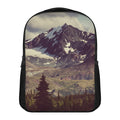 Denali Mountain Print Casual Backpack
