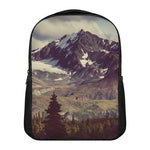 Denali Mountain Print Casual Backpack