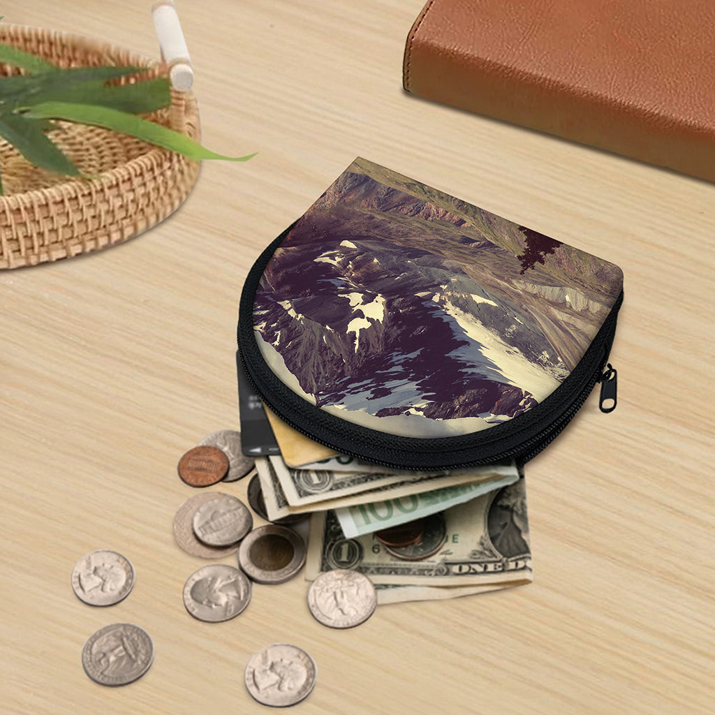 Denali Mountain Print Coin Purse