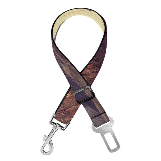 Denali Mountain Print Dog Seat Belt