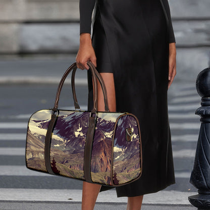 Denali Mountain Print Duffle Bag