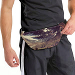 Denali Mountain Print Fanny Pack
