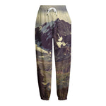 Denali Mountain Print Fleece Lined Knit Pants