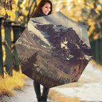 Denali Mountain Print Foldable Umbrella