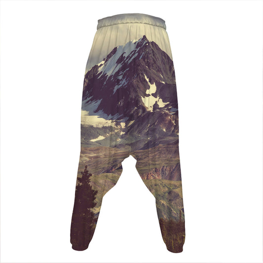 Denali Mountain Print Hammer Pants