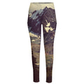Denali Mountain Print High-Waisted Pocket Leggings