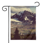 Denali Mountain Print House Flag