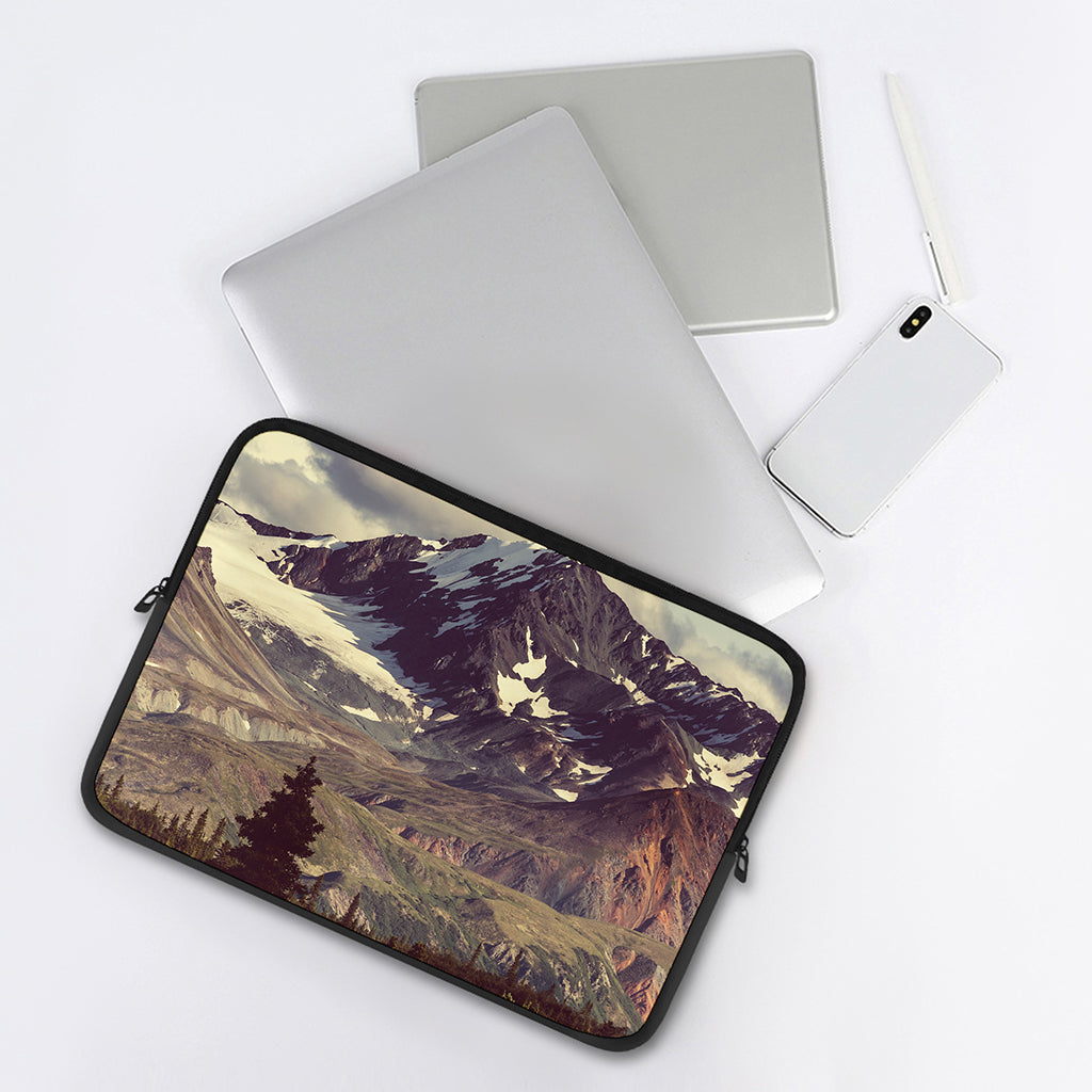 Denali Mountain Print Laptop Sleeve