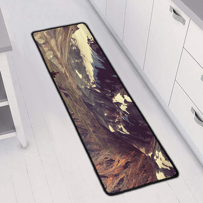 Denali Mountain Print Long Kitchen Mat