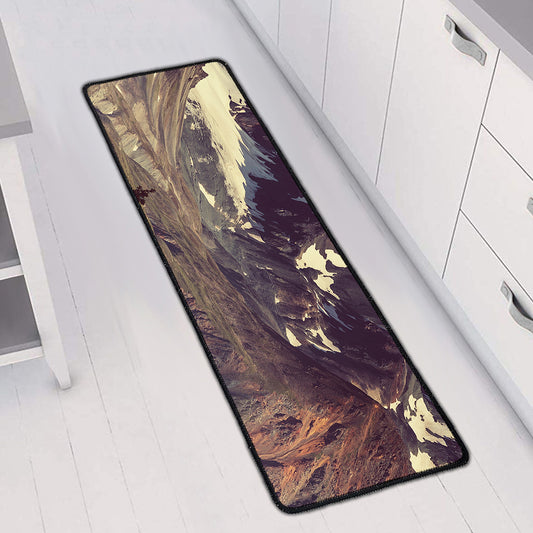 Denali Mountain Print Long Kitchen Mat
