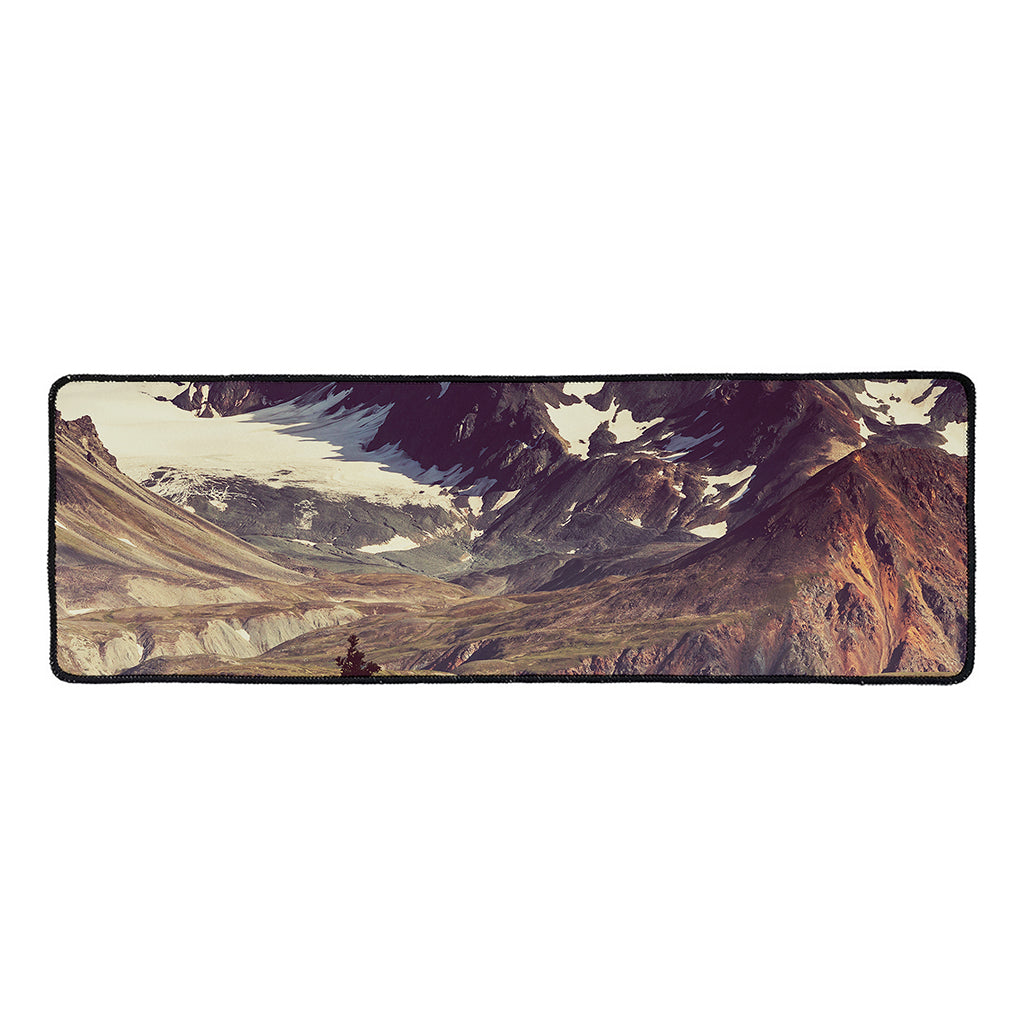 Denali Mountain Print Long Kitchen Mat