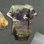 Denali Mountain Print Men's Bodysuit
