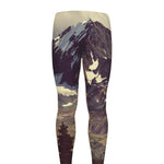 Denali Mountain Print Men's leggings