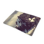 Denali Mountain Print Pet Cooling Mat Cover