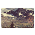 Denali Mountain Print Polyester Doormat