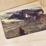 Denali Mountain Print Polyester Doormat