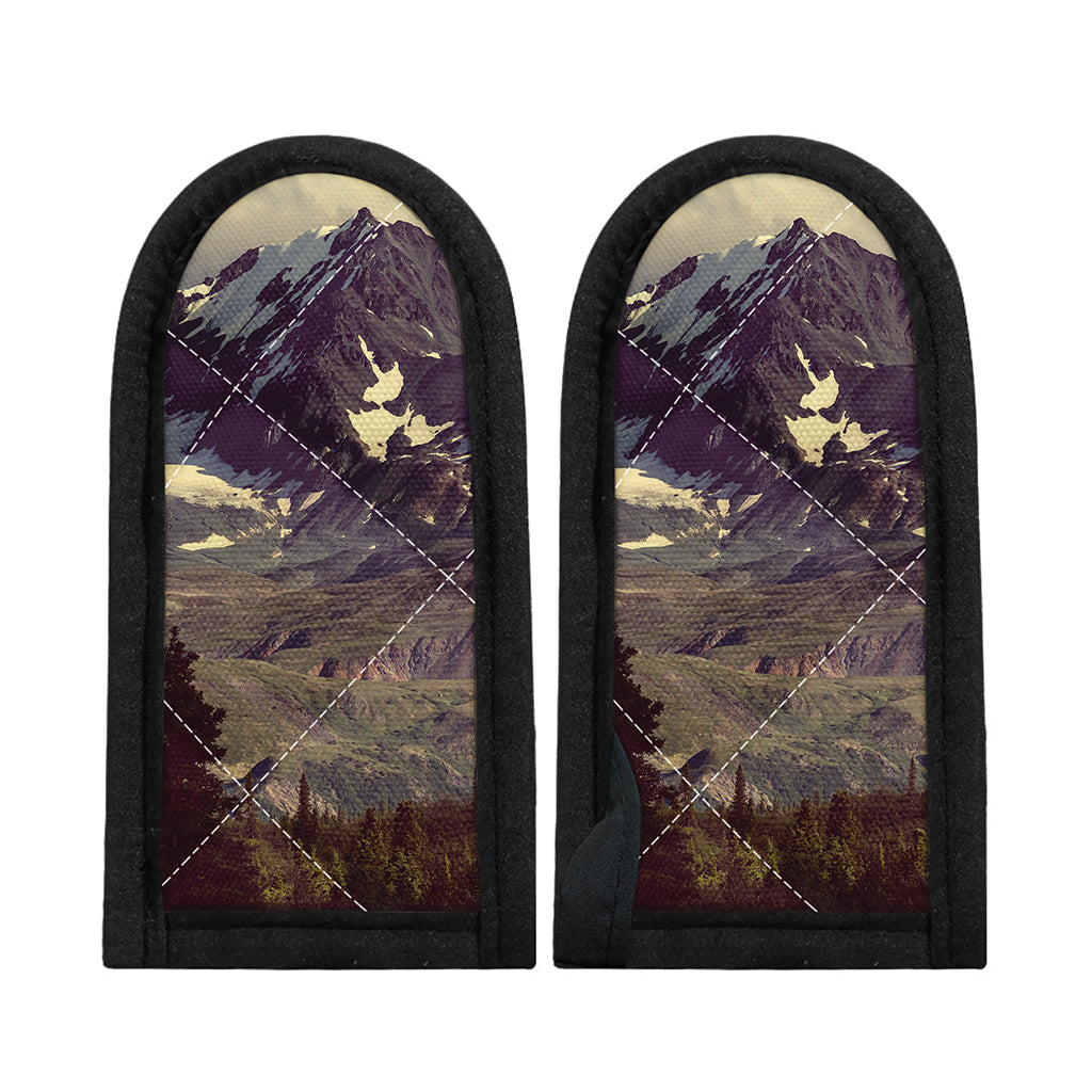 Denali Mountain Print Skillet Handle Cover