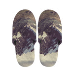 Denali Mountain Print Slippers