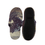 Denali Mountain Print Slippers