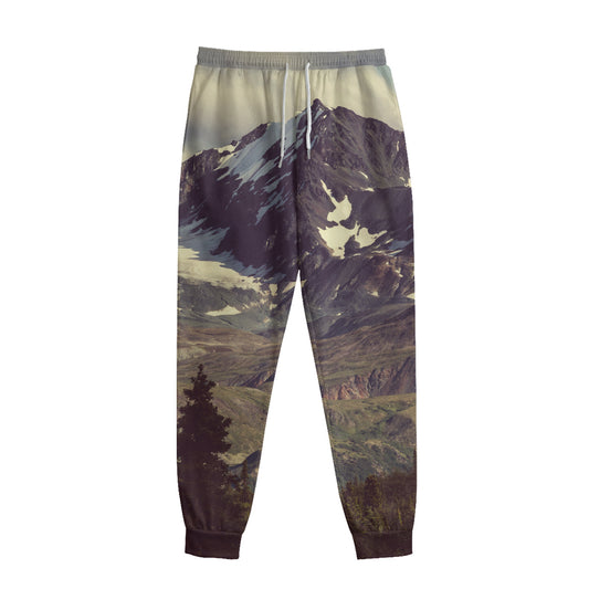 Denali Mountain Print Sweatpants