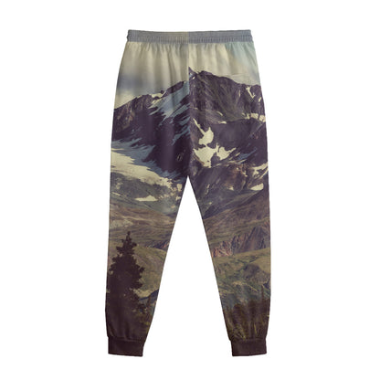 Denali Mountain Print Sweatpants