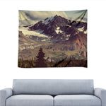 Denali Mountain Print Tapestry