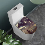 Denali Mountain Print Toilet Lid Cover