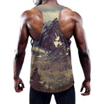 Denali Mountain Print Training Tank Top