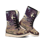 Denali Mountain Print Winter Boots