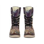 Denali Mountain Print Winter Boots