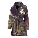 Denali Mountain Print Women's Bathrobe