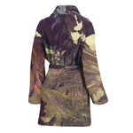 Denali Mountain Print Women's Bathrobe
