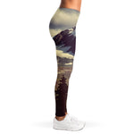 Denali Mountain Print Women's Leggings