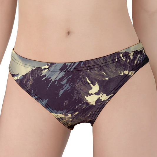 Denali Mountain Print Women's Panties