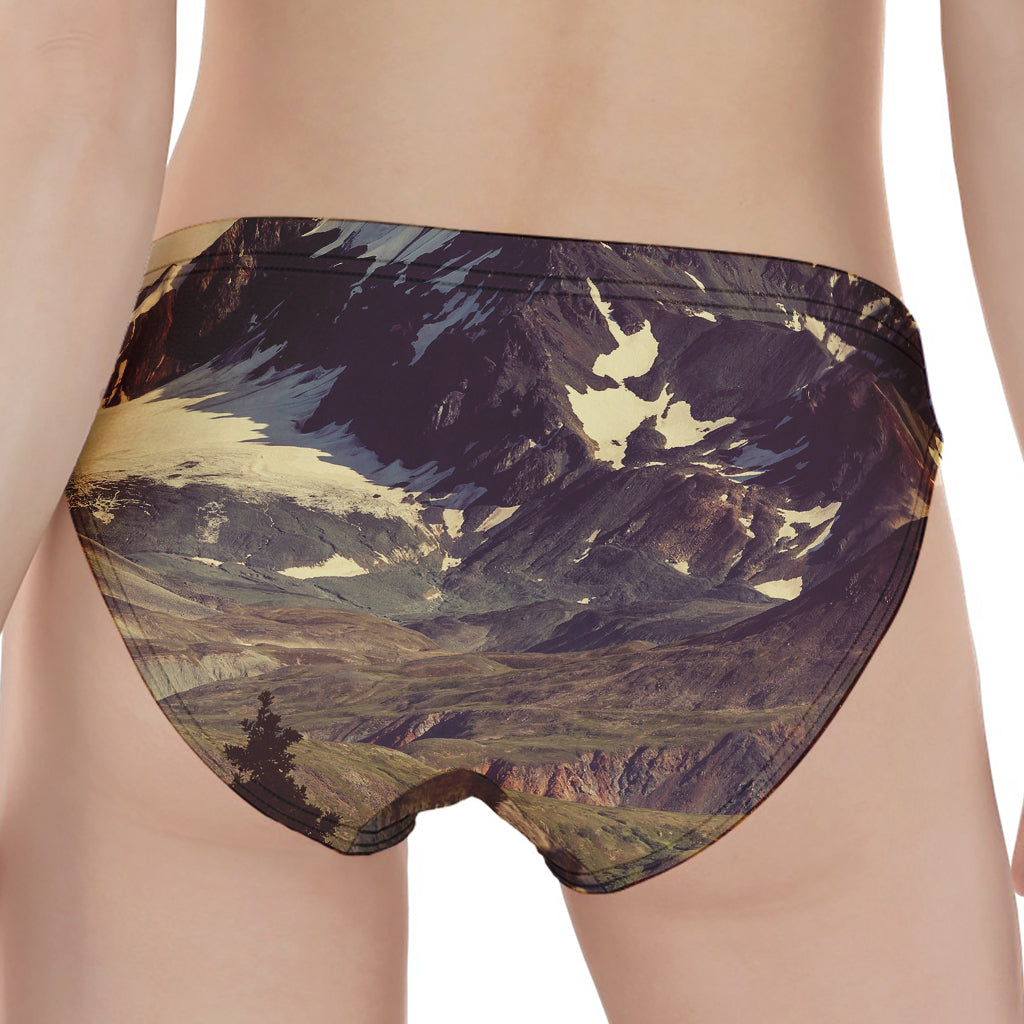 Denali Mountain Print Women's Panties