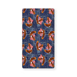 Denim American Eagle Pattern Print Baby Crib Sheet
