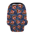 Denim American Eagle Pattern Print Baby Seat Cover